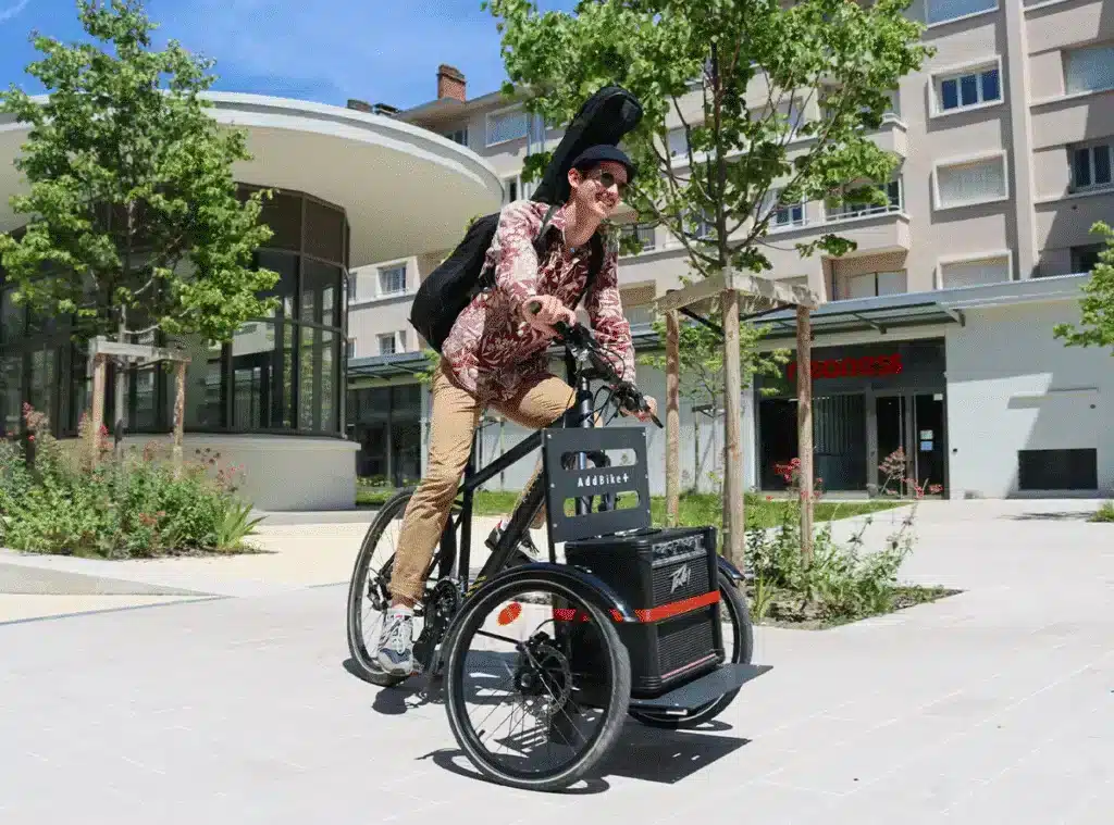 Vélo transporteur_transporter vos affaires facilement