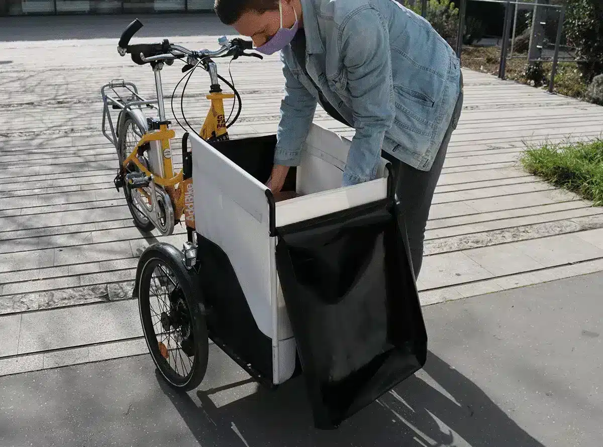 vélo cargo triporteur_Livrer à vélo