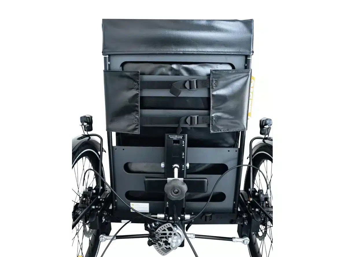 vélo cargo triporteur_Vue de derrière module seul