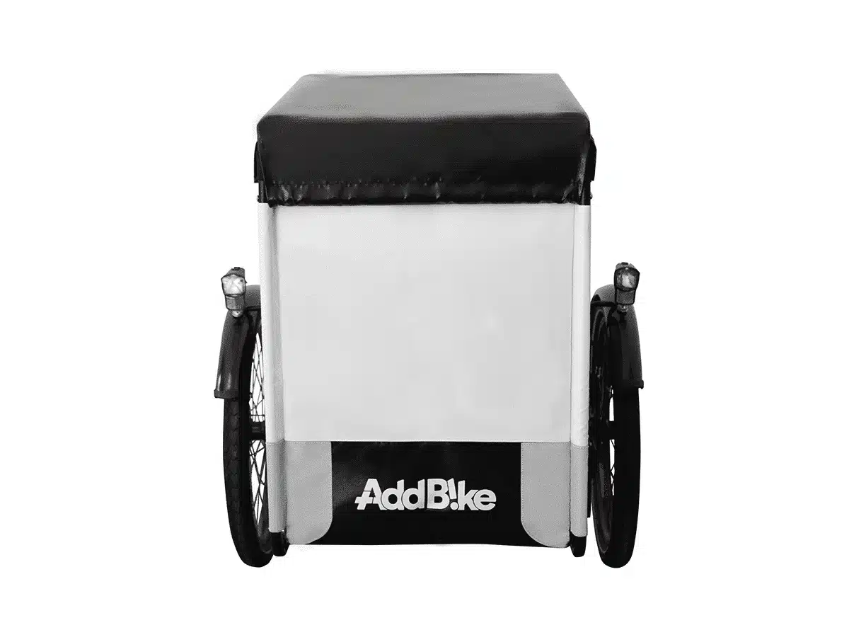 vélo cargo triporteur_Vue de face module seul