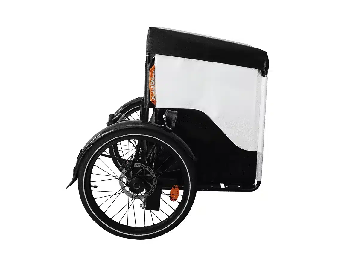 vélo cargo triporteur_Vue de profil module seul