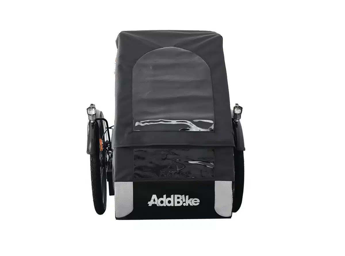 vélo pour chien_Vue de face module seul fermé