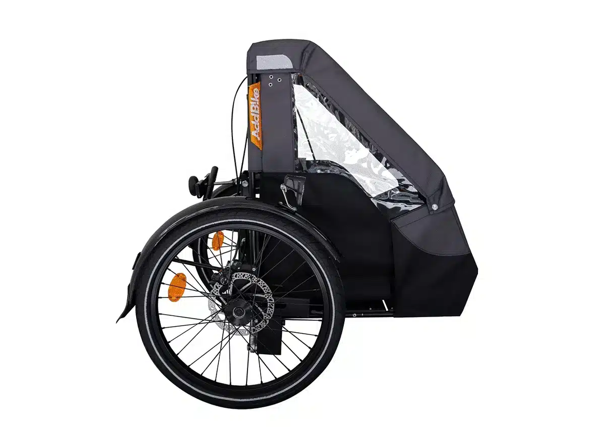 vélo pour chien_Vue de profil module seul