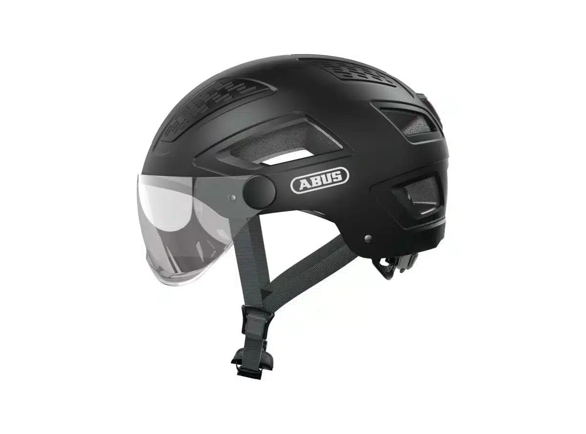 ABUS_Casque velo HYBAN 2.0 ACE noir mat côté
