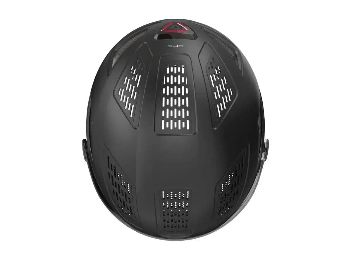 ABUS_Casque velo HYBAN 2.0 ACE noir mat dessus