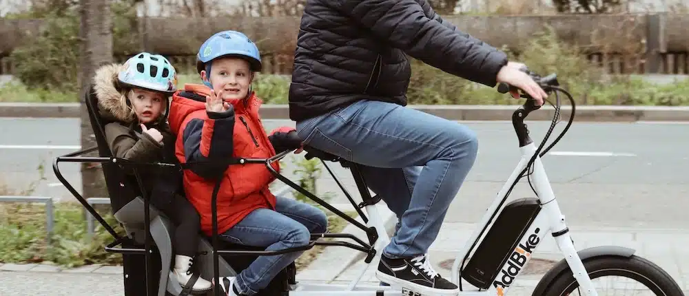 Lastenfahrrad Kinder für eine erleichterte tägliche Fortbewegung