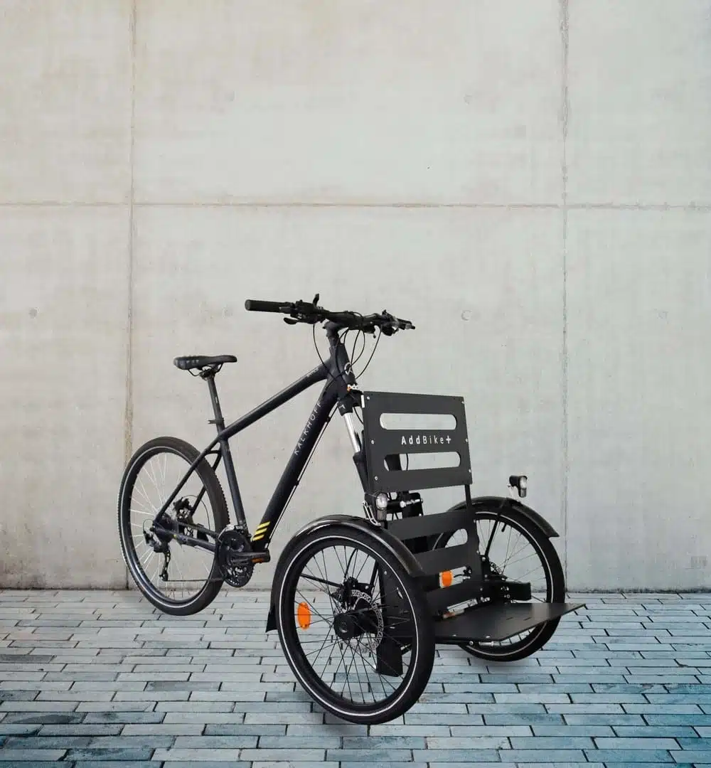 Dreirad Erwachsene und das Produkt AddBike+
