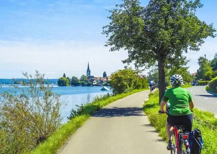 Fahrradfahren mit Kindern : Der Bodensee von Saddle Skeddadle