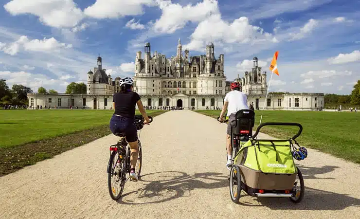 Fahrradfahren mit Kindern : Loire-Tal mit dem Biking France