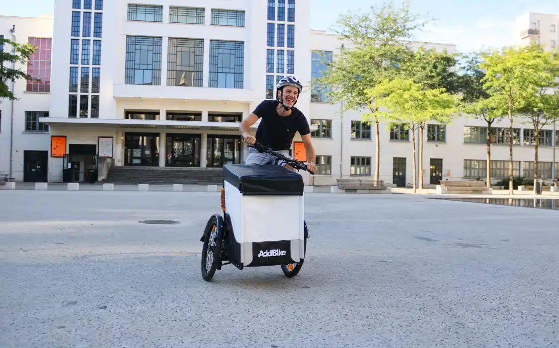 adult tricycle for goods transportation in the city - Box Kit