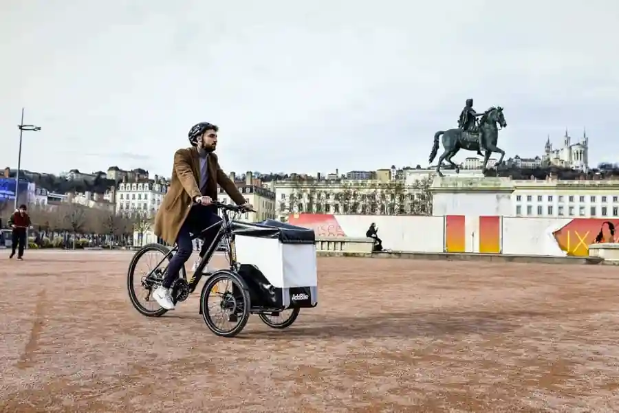Der Lieferfahrrad Spezialist “Becycle” testet unser AddBike+!