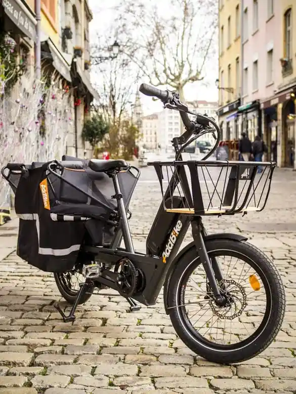 Notre biporteur electrique dans Lyon