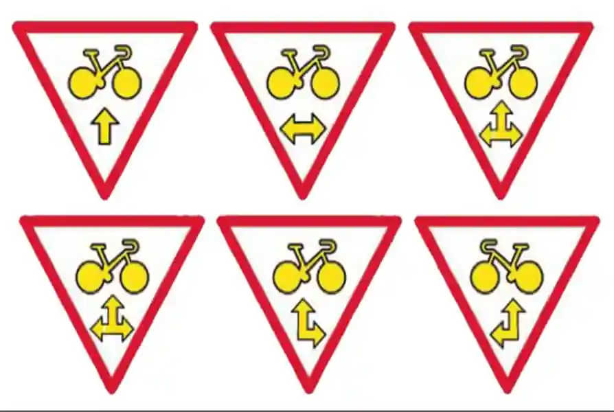 Code de la route velo : les panneaux M12