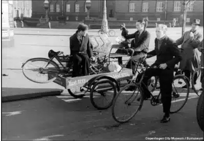 Lastenrad Umbau Kit: historisches Bild