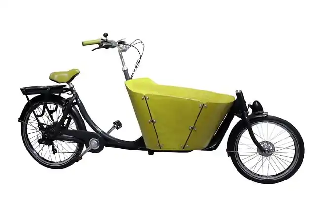Location vélo cargo : le biporteur