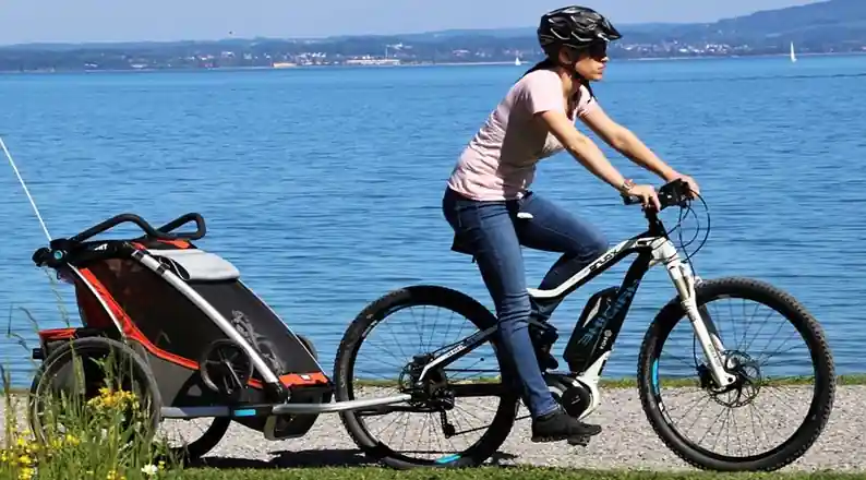 Location vélo cargo : le vélo remorque