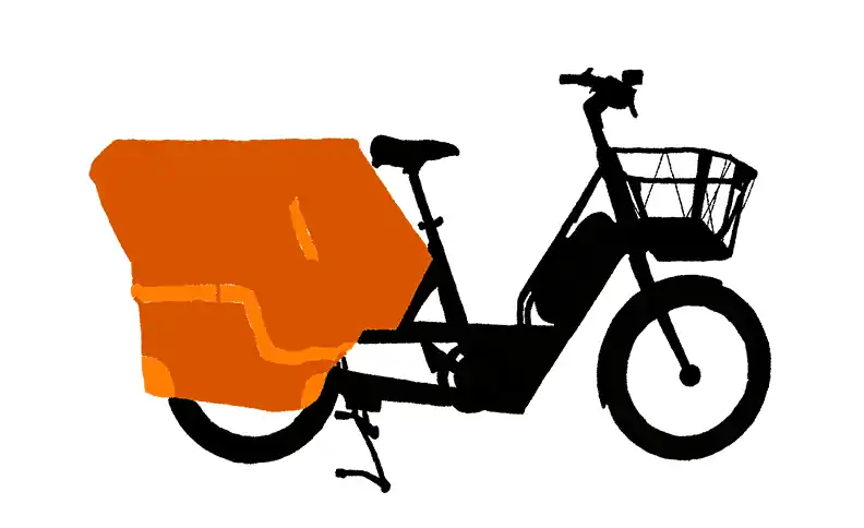 Aller en vélo au travail : le biporteur