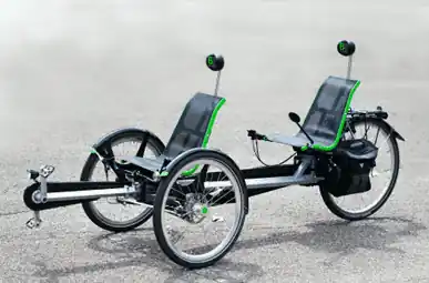 Tricycle handicap : tandem tricycle