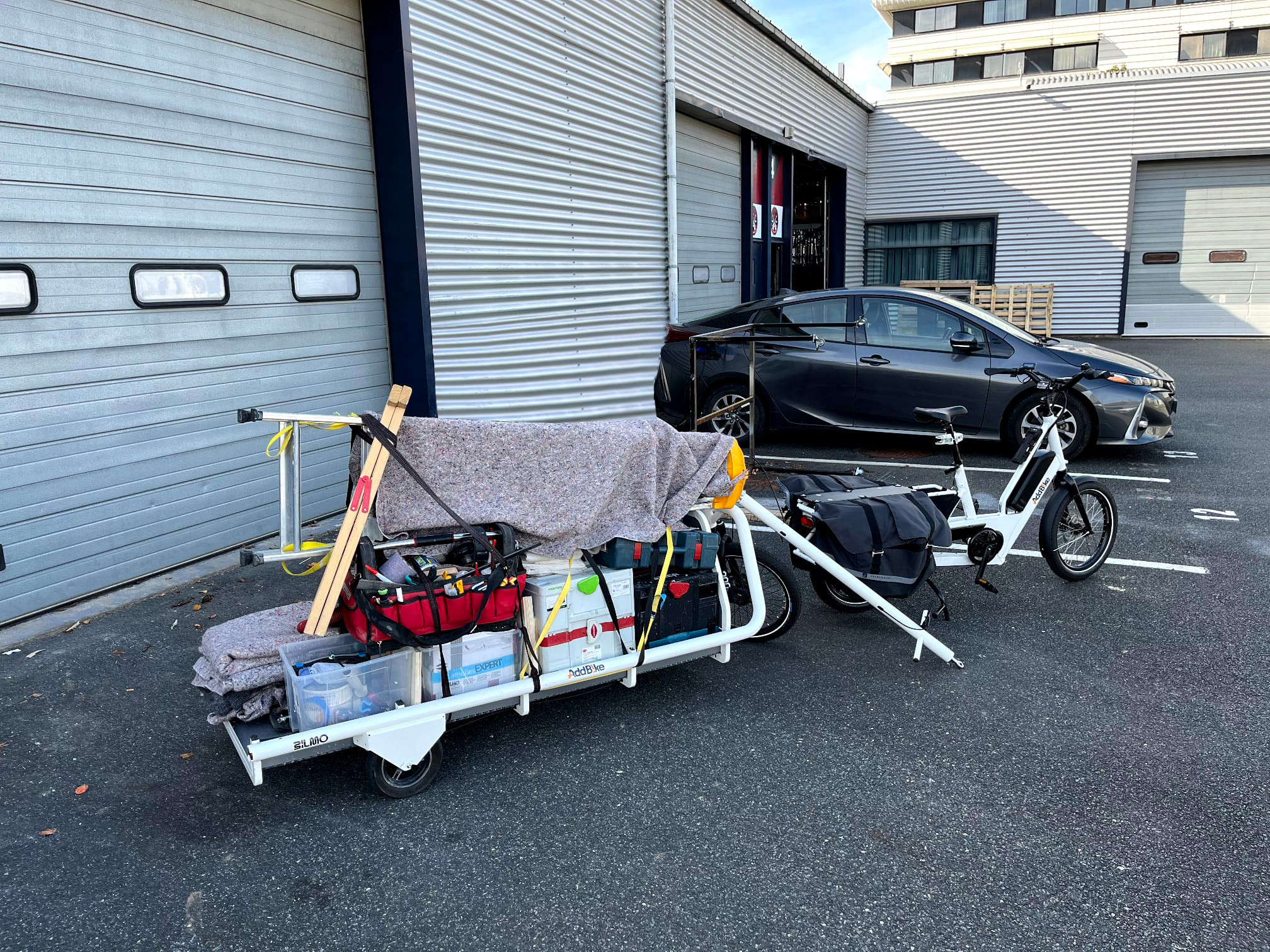Bilmo M - Remorque vélo charge lourde